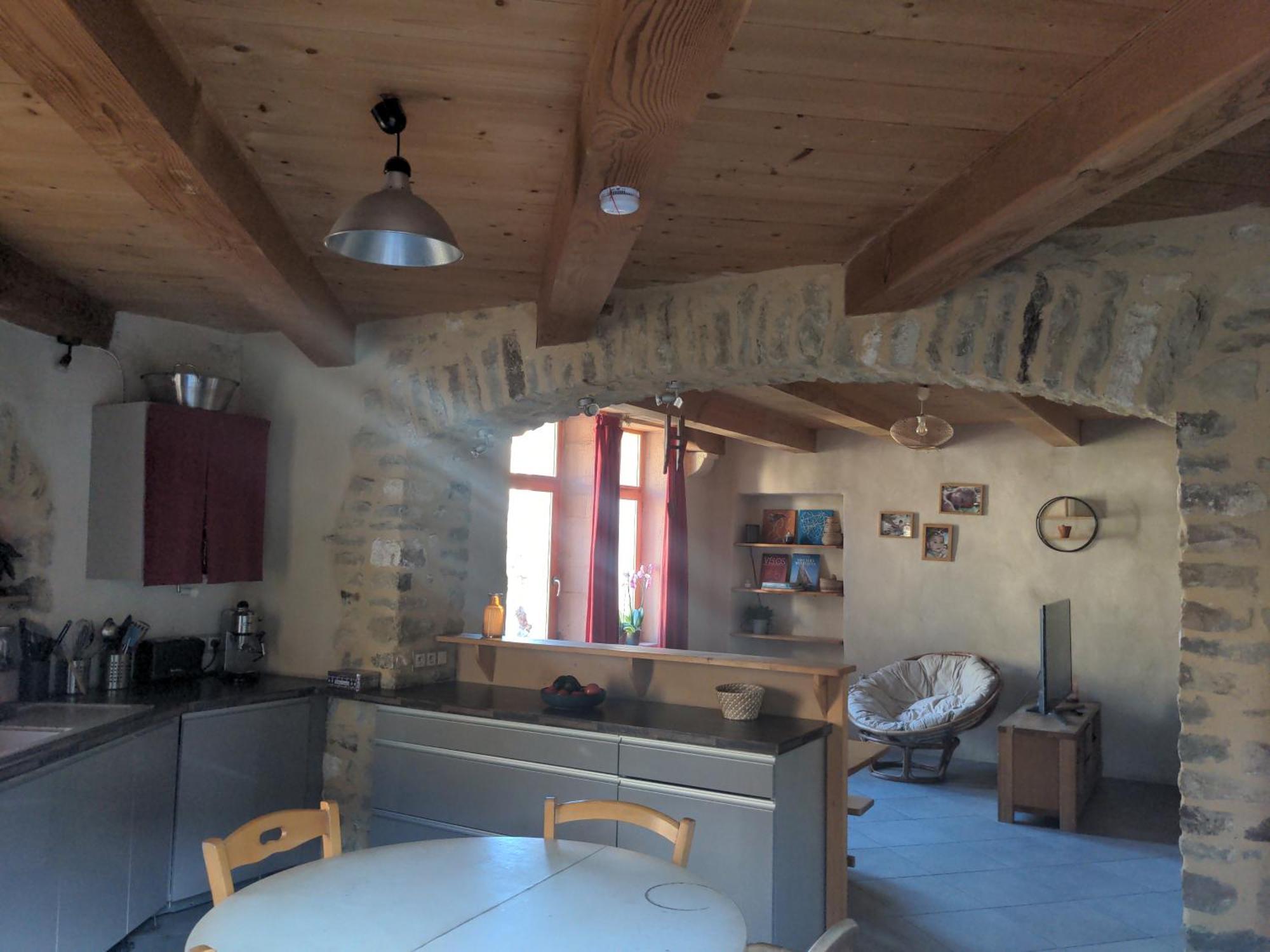 Вилла Gite Les Tilleuls Saint-Montan Экстерьер фото